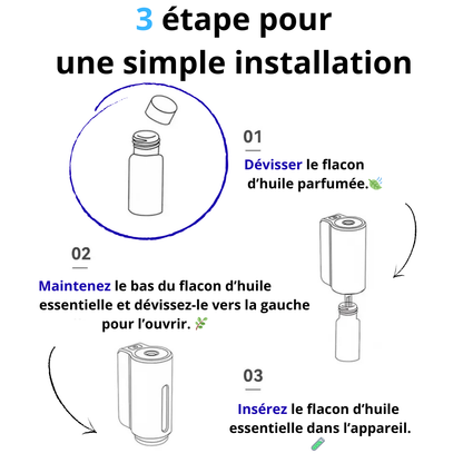 Diffuseur d’Aromathérapie ClearZen™ 🌬️